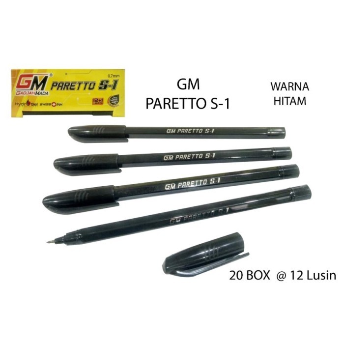 

Pulpen Gel GM Paretto S-1