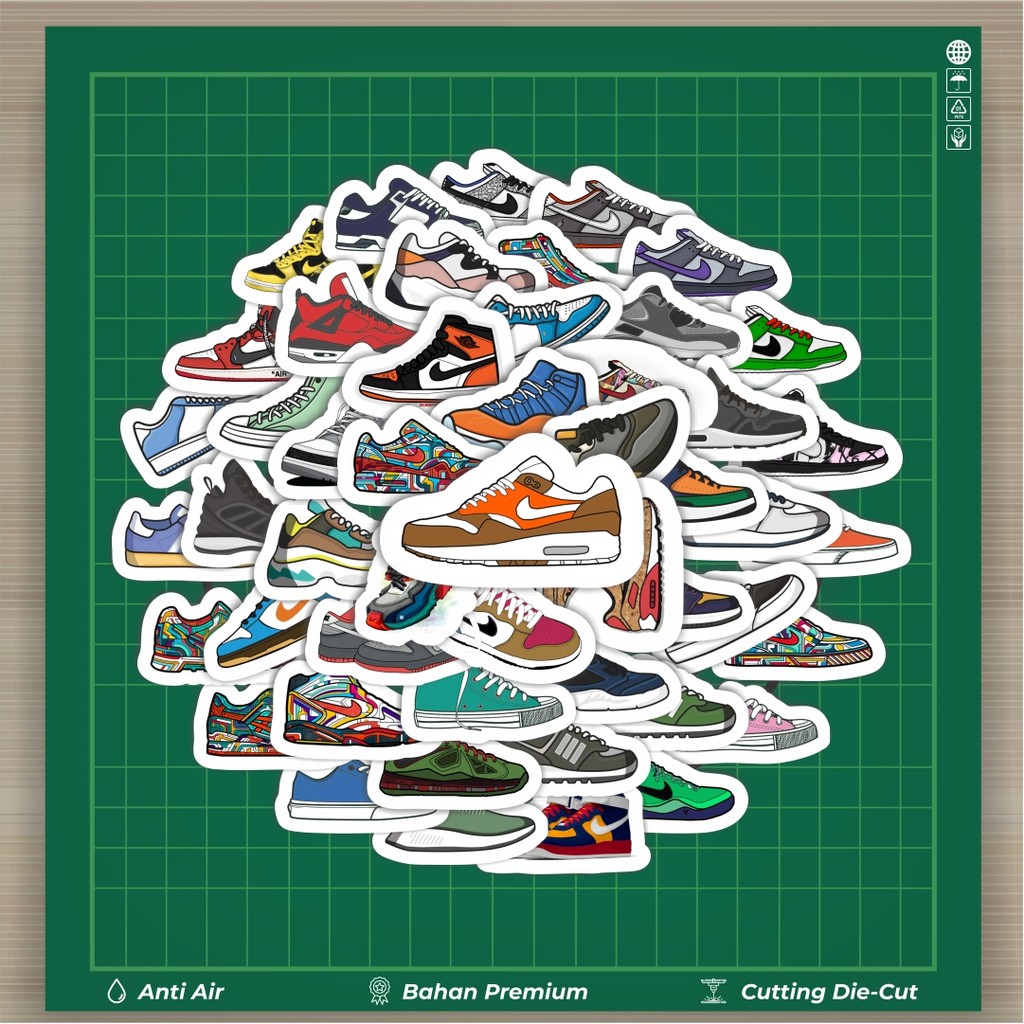 

HOT 50 PCS STIKER Sticker Sepatu Sticker Stiker Fashion Cars Decal Dingin Kartu Album Custom Vinyl Anti Air- Sticker Aesthetic Buku Journal Koper Casing HP Tablet Laptop Helm Motor Botol Minum