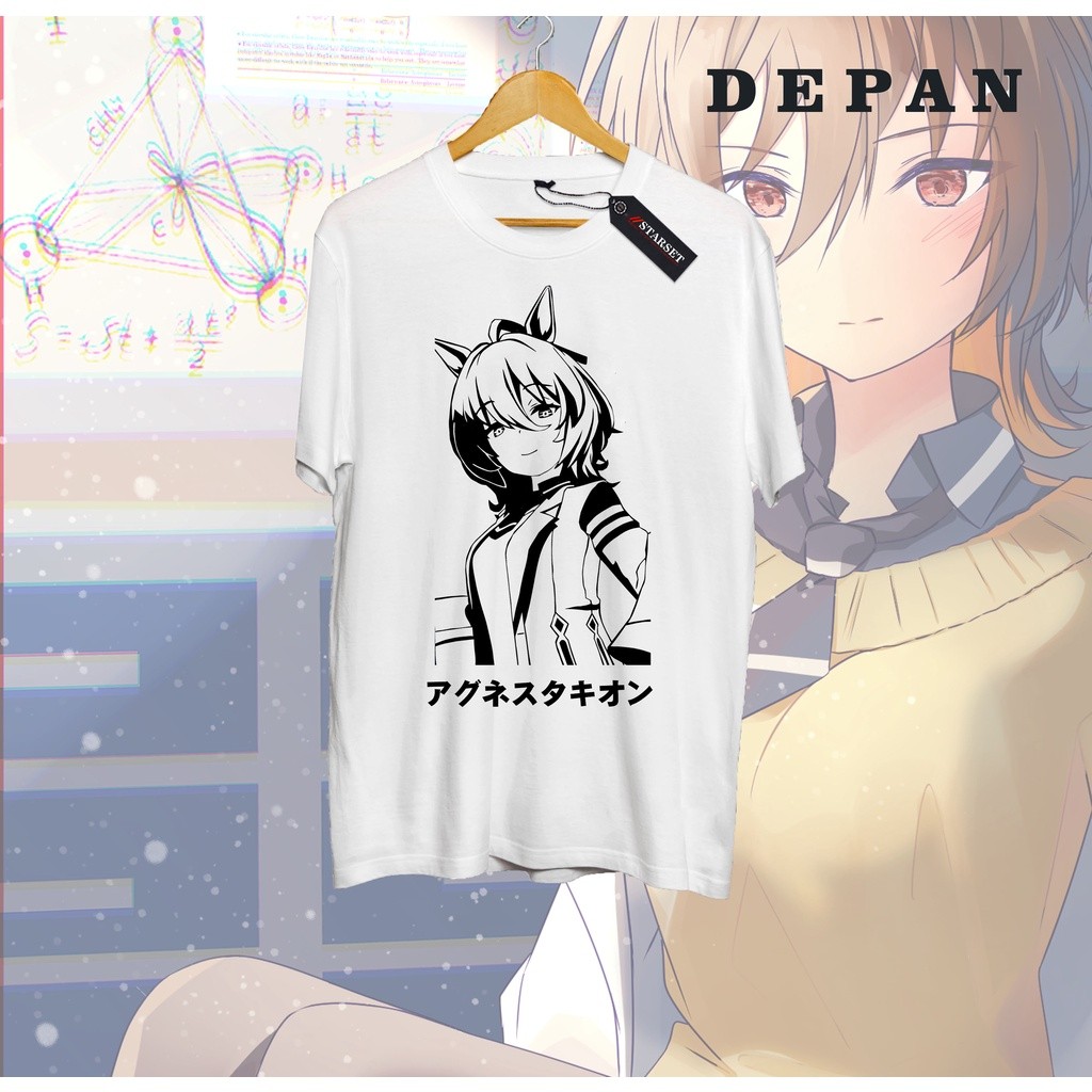 Agnes Tachyon Baju Kaos Tshirt Game Uma Musume