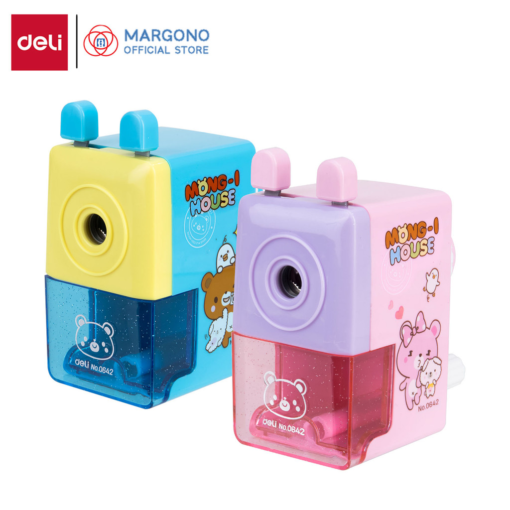 

Deli Rautan Putar Ekstra Tajam tahan lama anti slip berdiri stabil di meja E0642 - 1 pcs