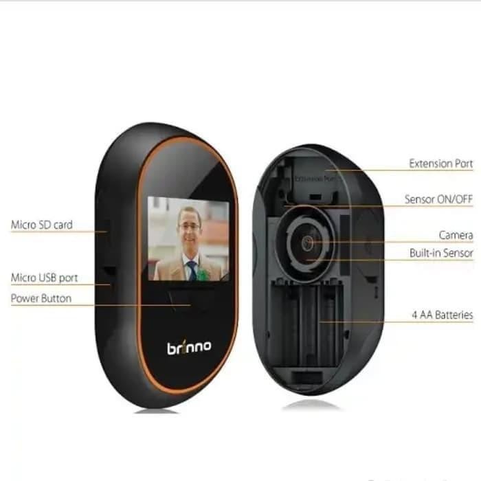 

Brinno PHV MAC LCD Door Peephole Viewer Hidden Surveillance LCD Camera