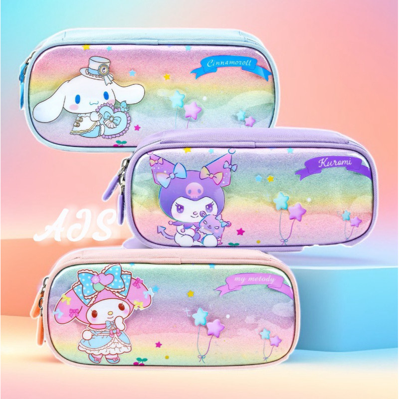 

AJS kotak pensil karakter/ tempat pensil/kotak pensil / kotak pensil besar/tempat pensil / kotak pensil aesthetic korea hologram TP15CO