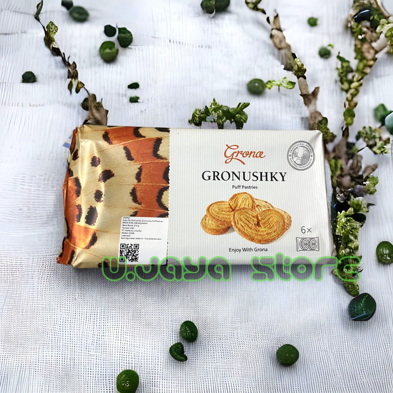 Grona Puff Pastry Gronushky 210g [6 Pcs x 4 Keping]