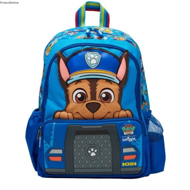 Smiggle Paw Patrol Backpack ORI SMIGGLE PAW PATROL SET JUNIOR BACKPACK CHASE TAS RANSEL BACKPACK SMI