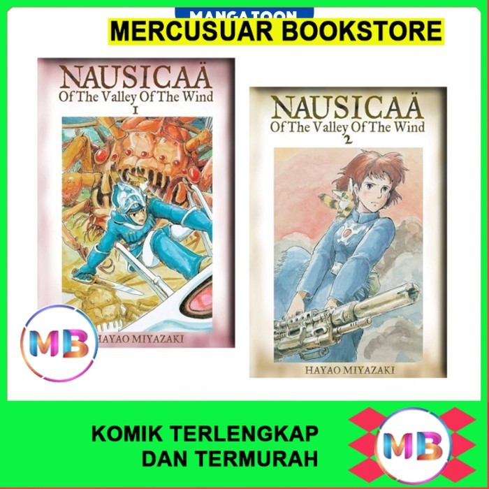 Komik Nausicaä of the Valley of the Wind - Deluxe Edition (English) - MercusuarBookstore