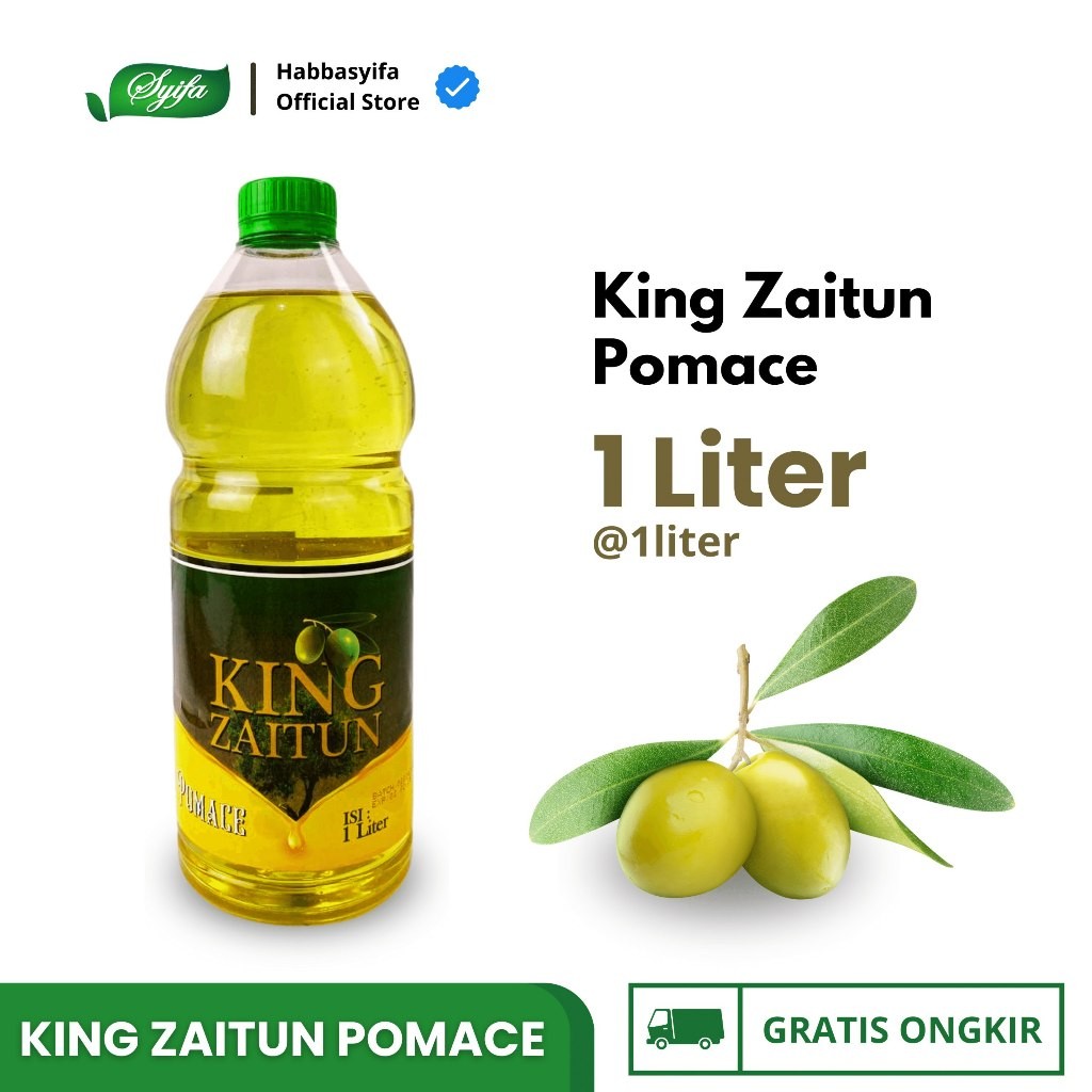 

Minyak Zaitun KING ZAITUN Pomace - Minyak Zaitun Pomace 1 Liter