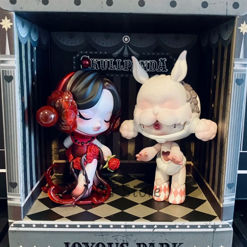 Sp Elevator Skullpanda Valentine'S Day Nana Black Maid Butterfly Miss Decor Collection Cartoon Model