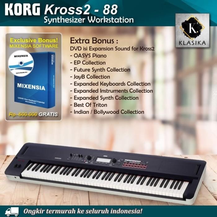 Korg Kross 2 88 / Kross2 Synthesizer Keyboard Garansi Resmi