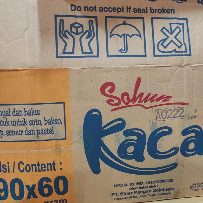 

sohun kaca 1 dus