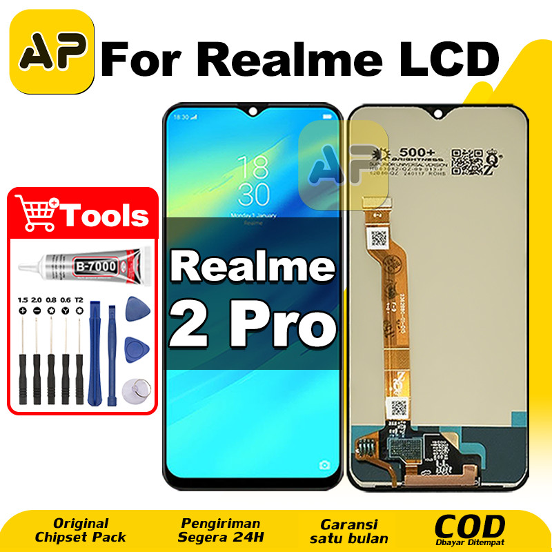 LCD Realme 2 Pro hp Layar Sentuh Fullset Glass Touchscreen Digitizer COD
