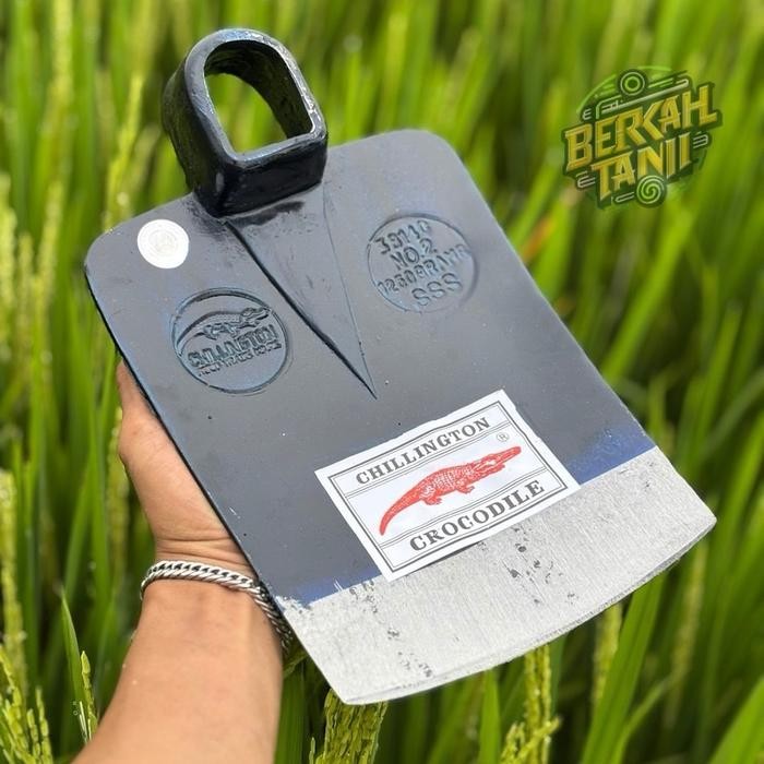 CAP BUAYA Cangkul Import Cap Crocodile Chilington Pacul Cap Buaya Asli Cangkul Sawah Tebal Kuat