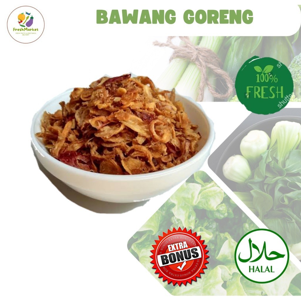

Bawang Goreng 30 Gram Sayurinstant