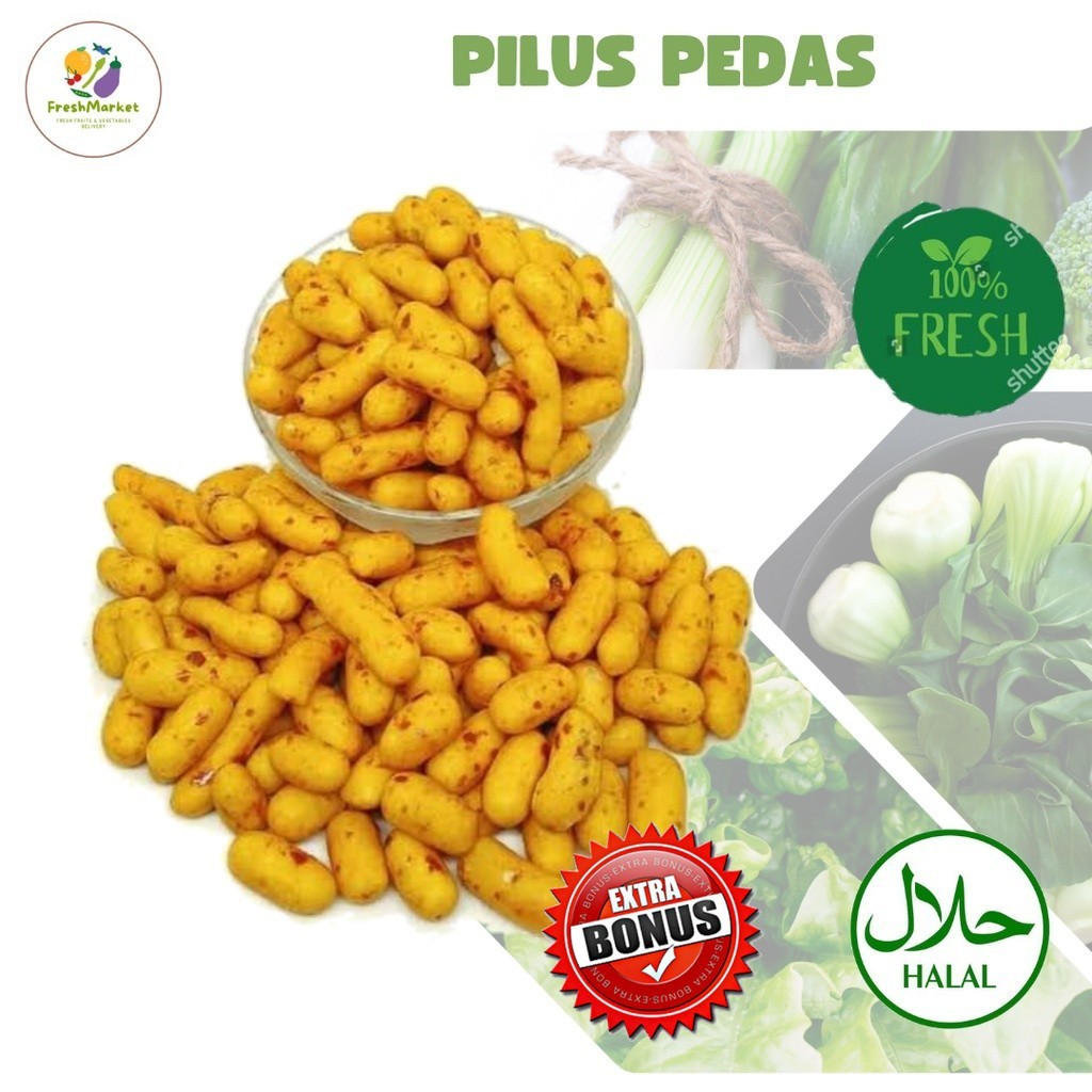 

Pilus Pedas Gurih 250 Gram Sayurinstant
