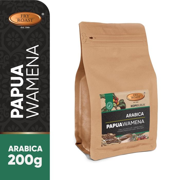 

KOPI ARABIKA PAPUA WAMENA 200 GRAM BIJI/BUBUK - BIJI, MEDIUM ROAST