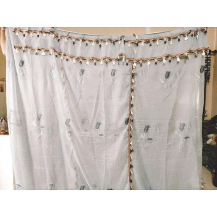 KELAMBU BAHAN SARI INDIA JUMBO (200X200) - -, -