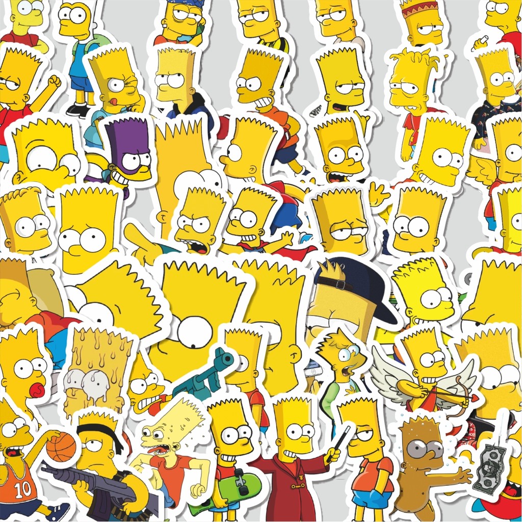 

Stiker Cutting Pack Stiker The Simpson Series Homer 2 Isi 100Pcs Series Aesthetic Lucu Keren Untuk Koper Bahan Vynil