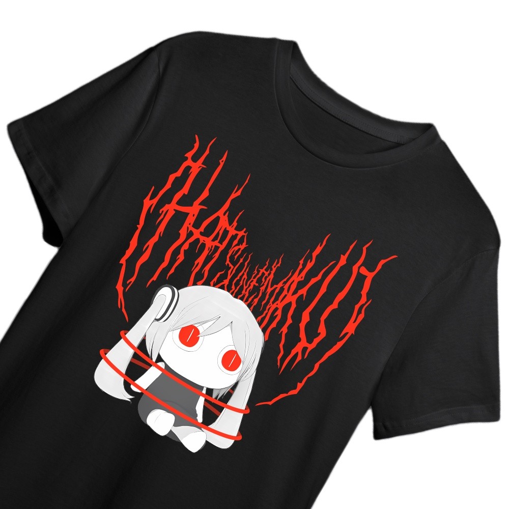 Baju HATSUNE MIKU VOCALOID DOLL T-Shirt ANIME & GAME DESIGN T-Shirt HATSUNE MIKU VOCALOID DOLL 01