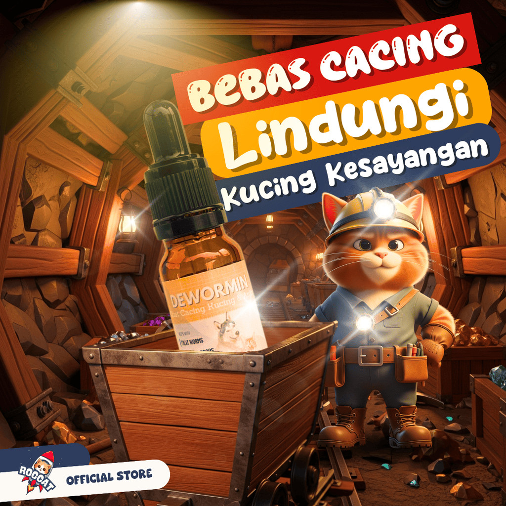 OBAT CACING KUCING AMPUH MEMBASMI CACING OBAT ANTI INFEKSI CACING KUCING CAT KITTEN AMPUH BASMI DAN 