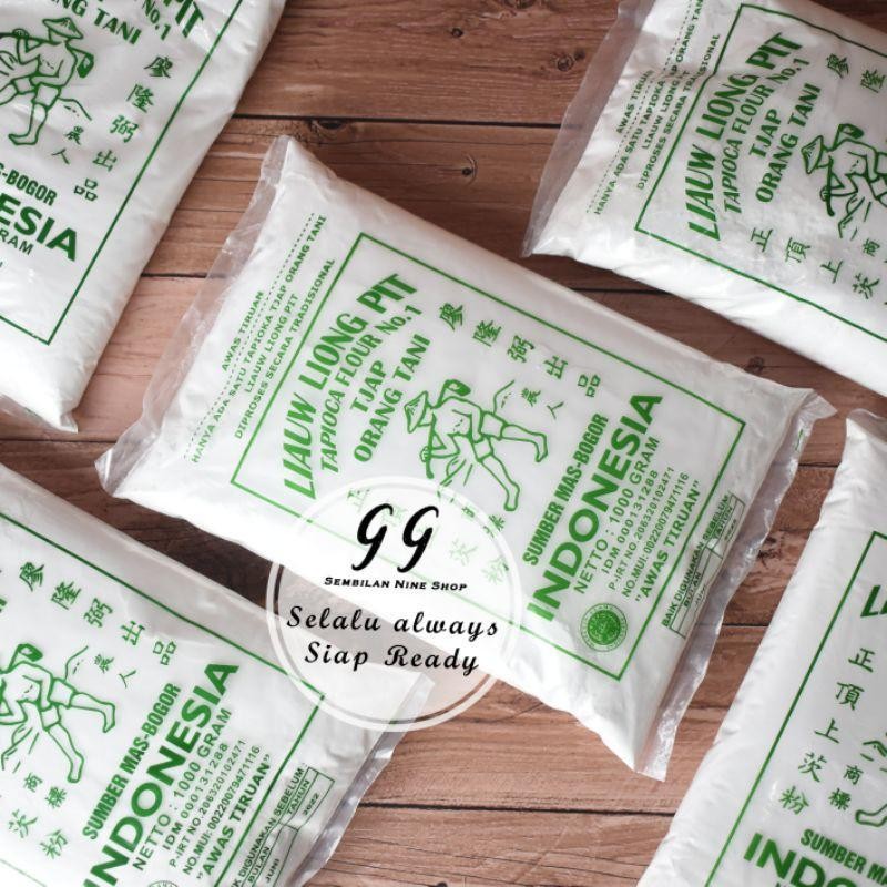

Tepung Tapioca Flour SAGU TJAP ORANG TANI LIAW LIONG PIT 1000 Gr 1 KG Sagu Tani