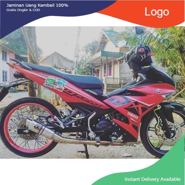 Knalpot Racing RCB MX King-Jupiter Z Vixion SatriaFU MX New Dan Old Tiger Verza Minerva Scorpio Dll