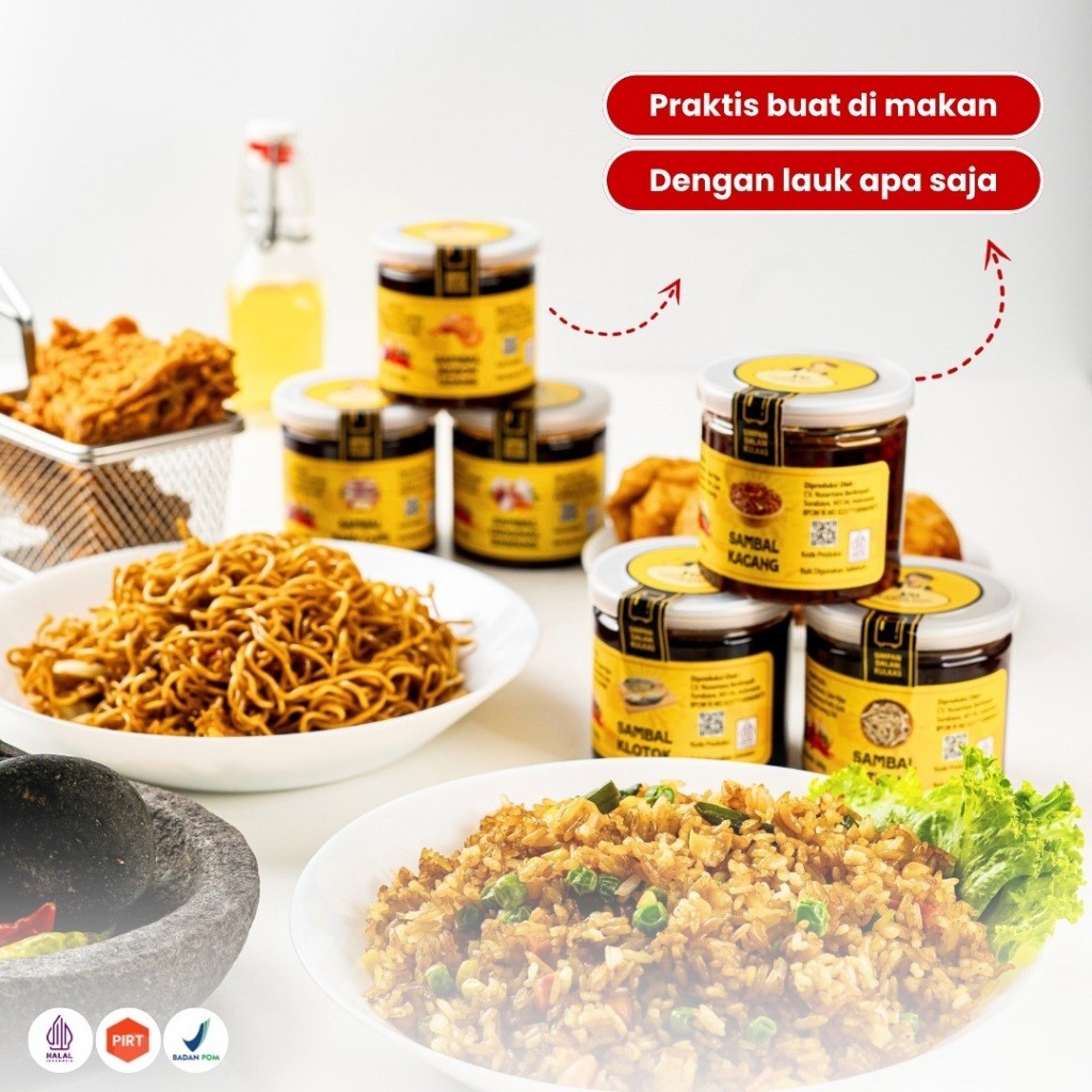 

Sambal Botol Yo cooking 200 gr Praktis Siap Santap siap saji dan serbaguna halal