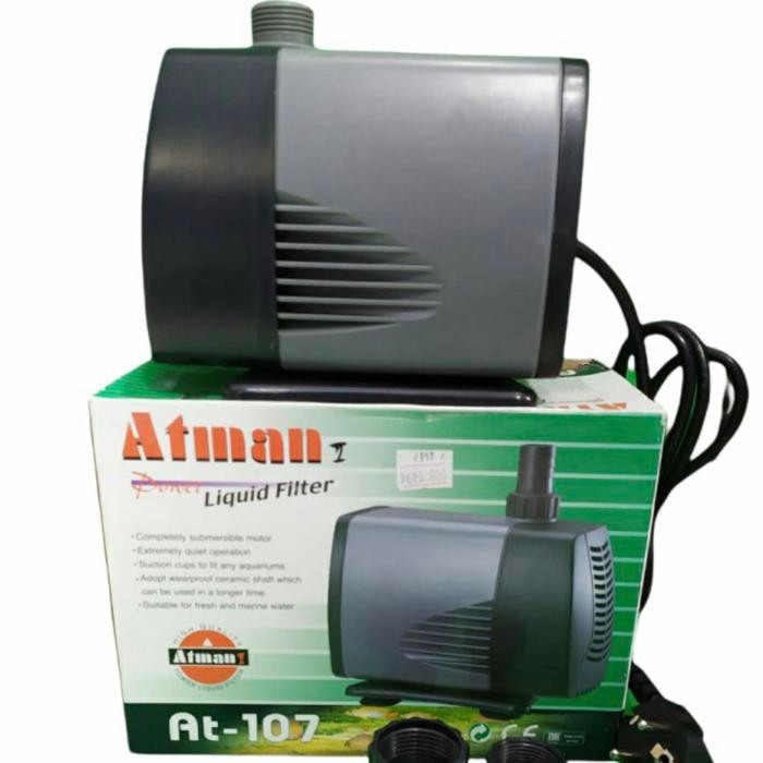 Atman Water Pump AT 107 Pompa Celup Aquarium & Kolam 5000 L - ATMAN 106