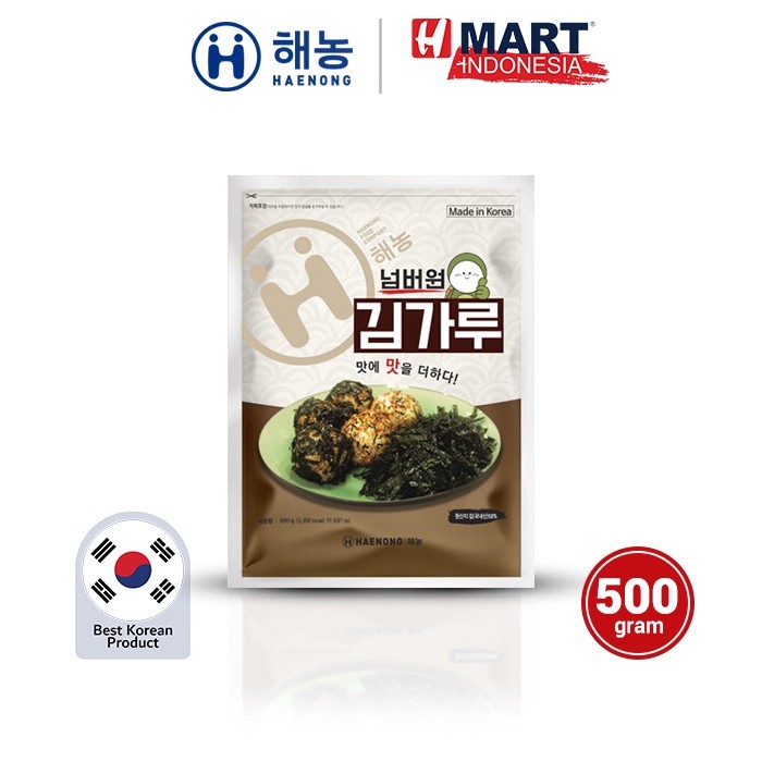 

HAENONG Seasoned Laver Powder - Rumput Laut Berbumbu 500g