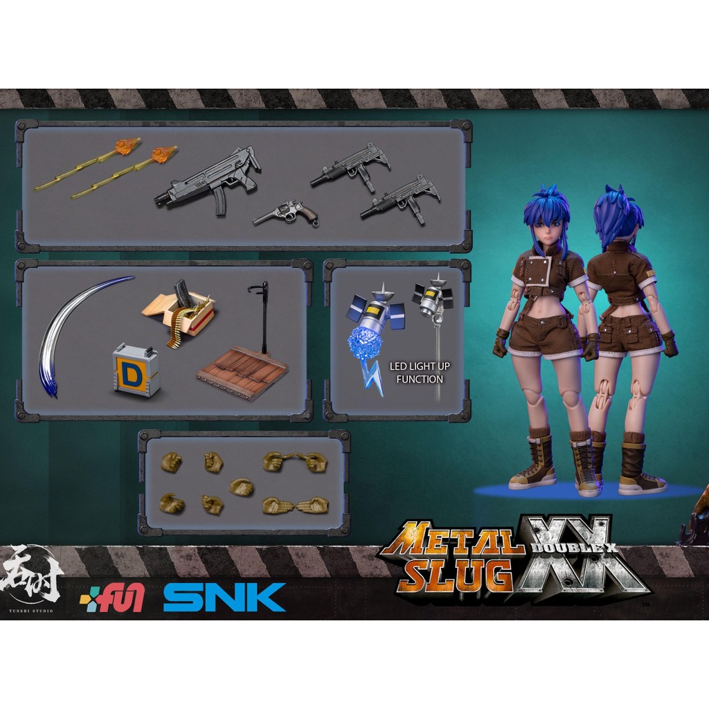 TUNSHI STUDIO TS-012 1/12 METAL SLUG XX Leona Heidern
