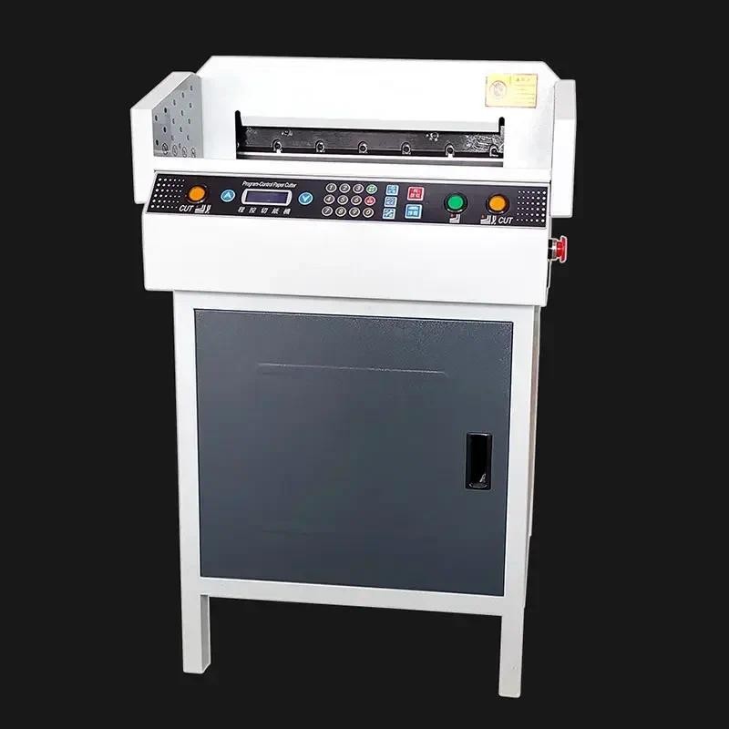 

New Upgrade G450R Electric Paper Cutter Program-controlled Automatic Graphic Binding Shop Tender Cutting Machine Book Paper Trim
