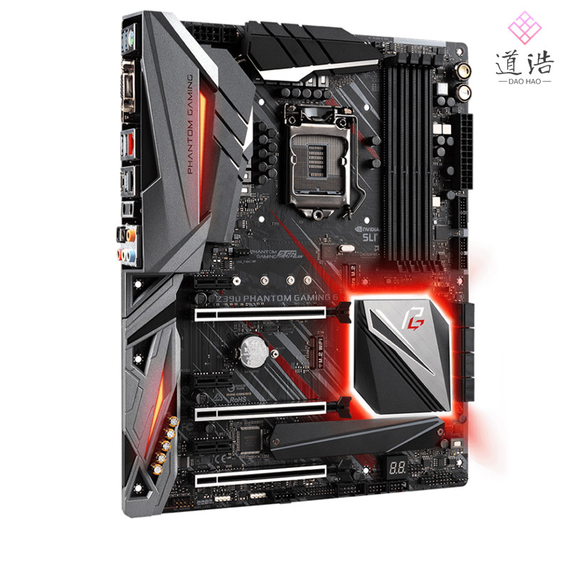 For ASROCK Z390 PHANTOM GAMING 6 Motherboard 128GB HDMI PCI-E3.0 M.2 LGA 1151 DDR4 ATX Z390 Mainboar