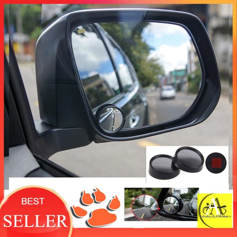 Kaca Blind spot mobil dan motor untuk 2 pcs MIror