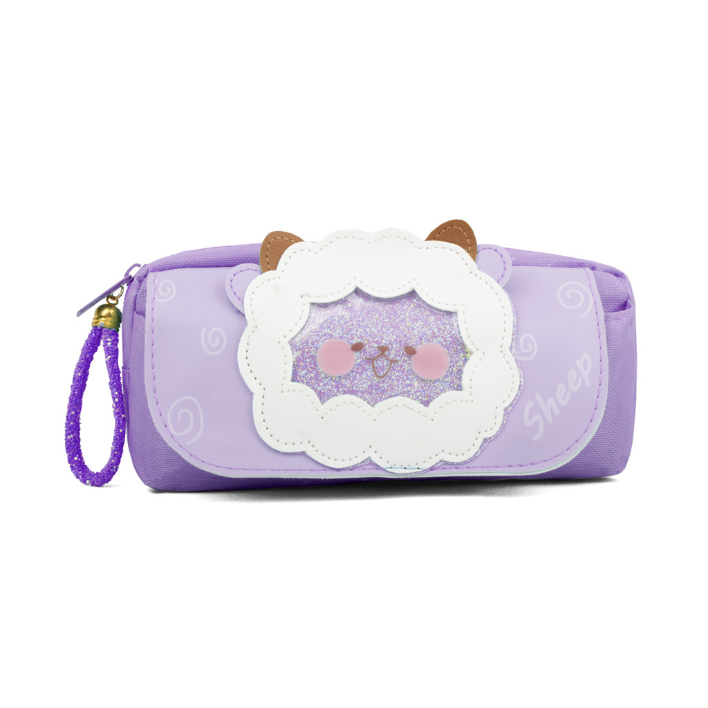 

EMEVELE Tempat Pensil Anak Motif Glitter Pancase Sekolah DCW 109