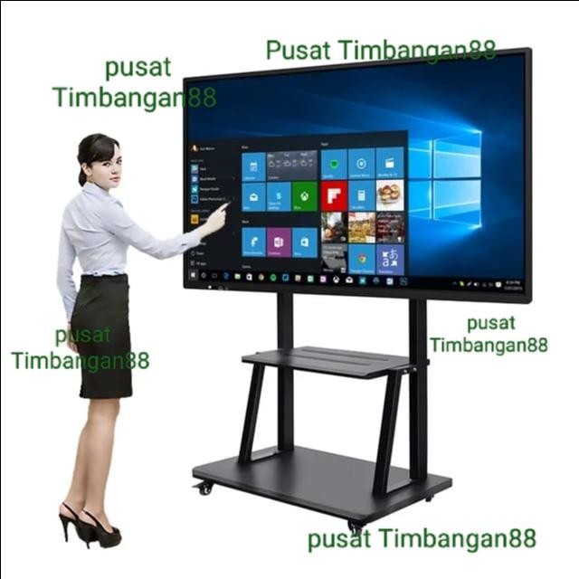 

GROSIR PAPAN TULIS DIGITAL SMART INTERACTIVE WHITE BOARD DUAL OS 55 86 INCH