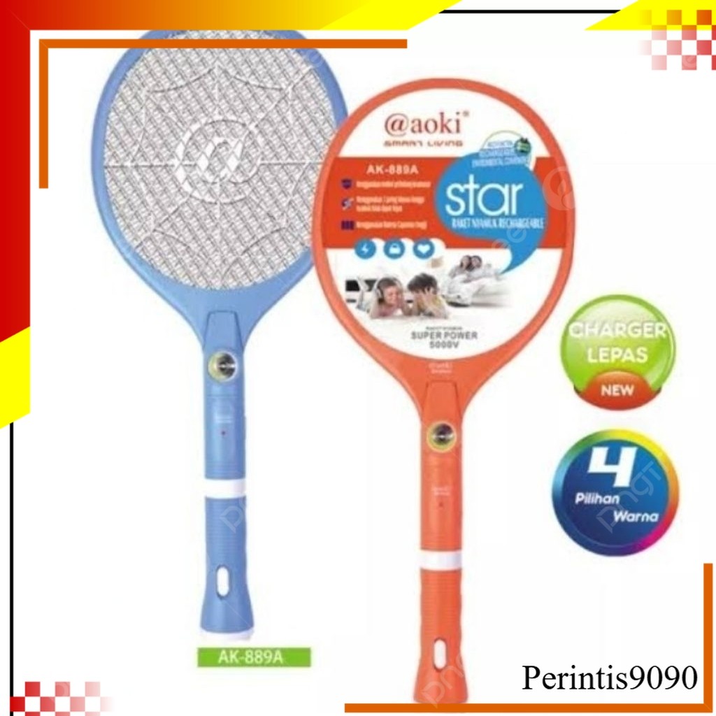 Raket Nyamuk Aoki 889