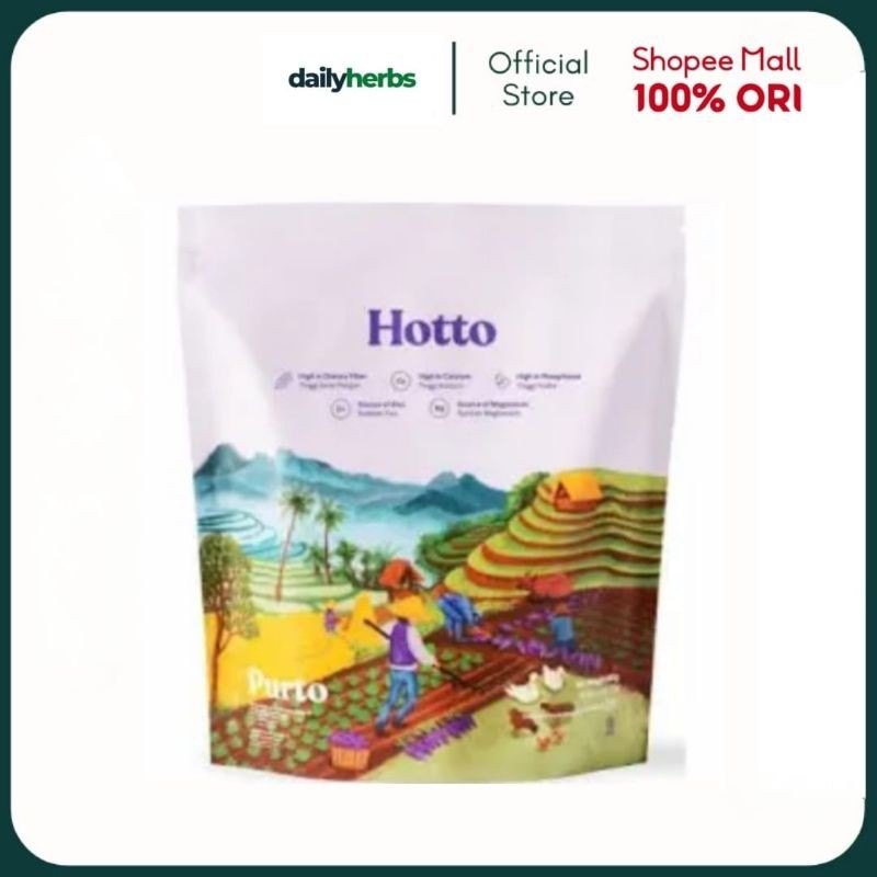 

Hotto Purto Multigrain - 1 Pouch (16Sachet)