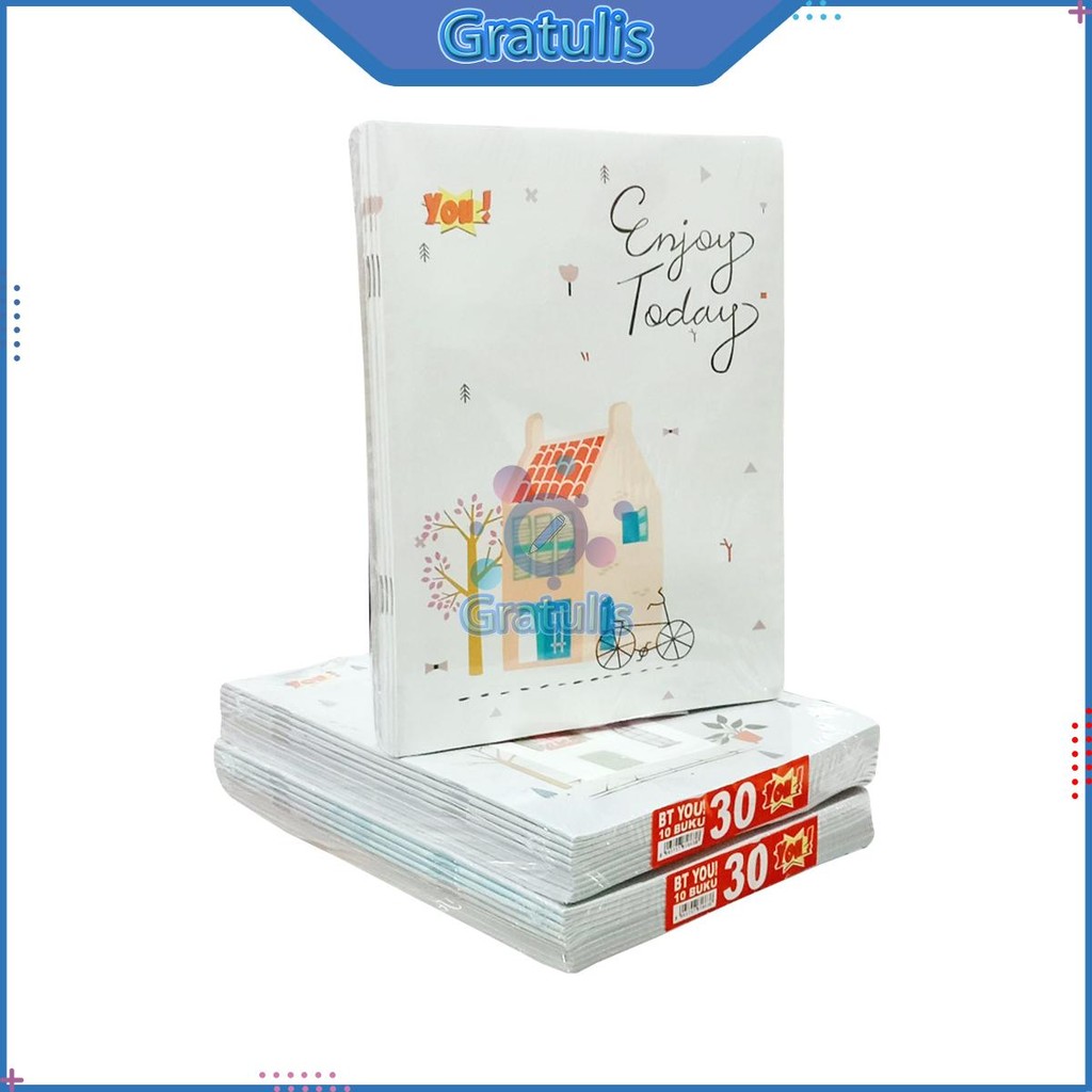 

BUKU TULIS SEKOLAH YOU! [ISI 30 LEMBAR/RANDOM/20 BUKU] / WRITE BOOK YOU [1 PACK]