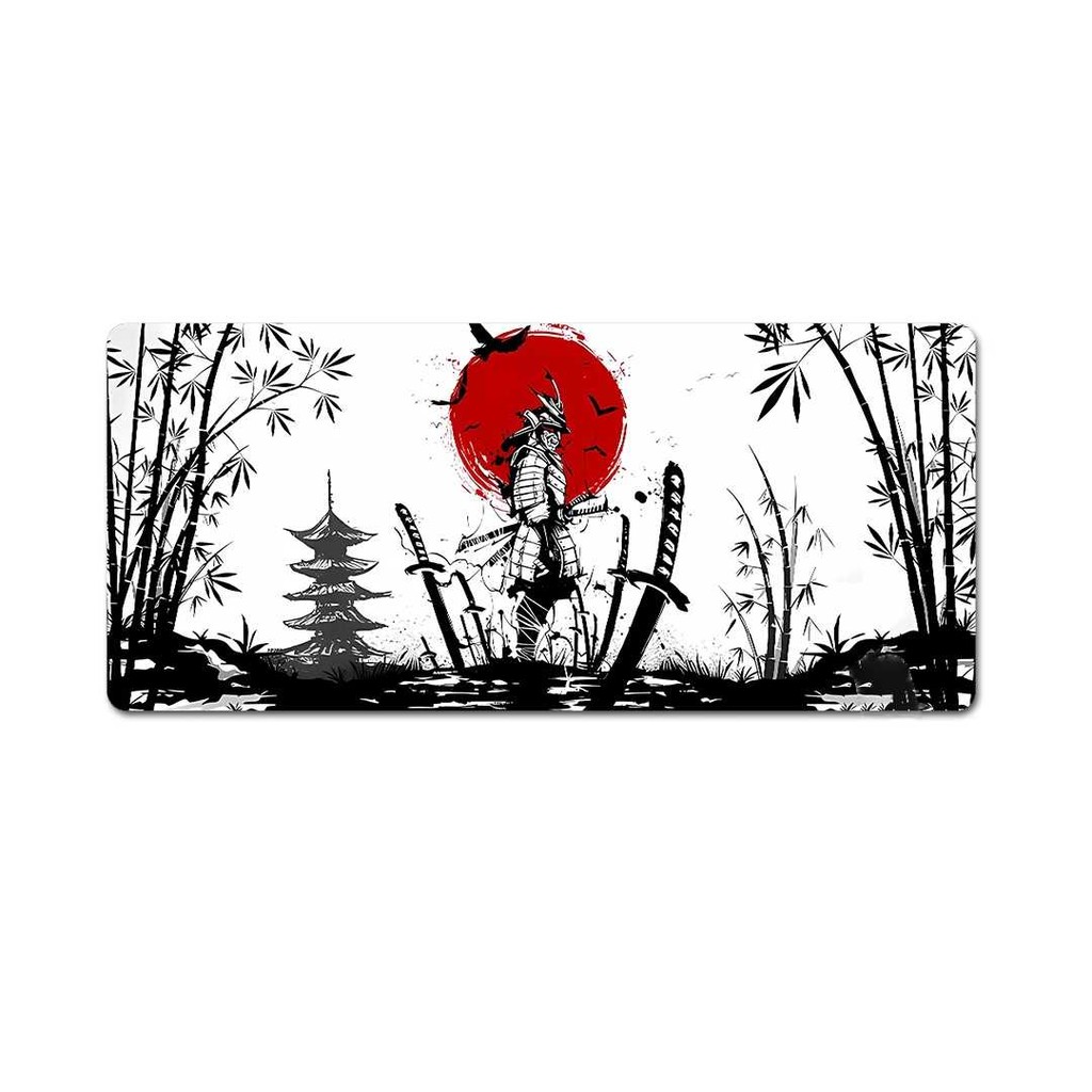 Mouse Pad Gaming Jepang Ukuran Besar Anti Selip Desk Mat 800x300 900x400