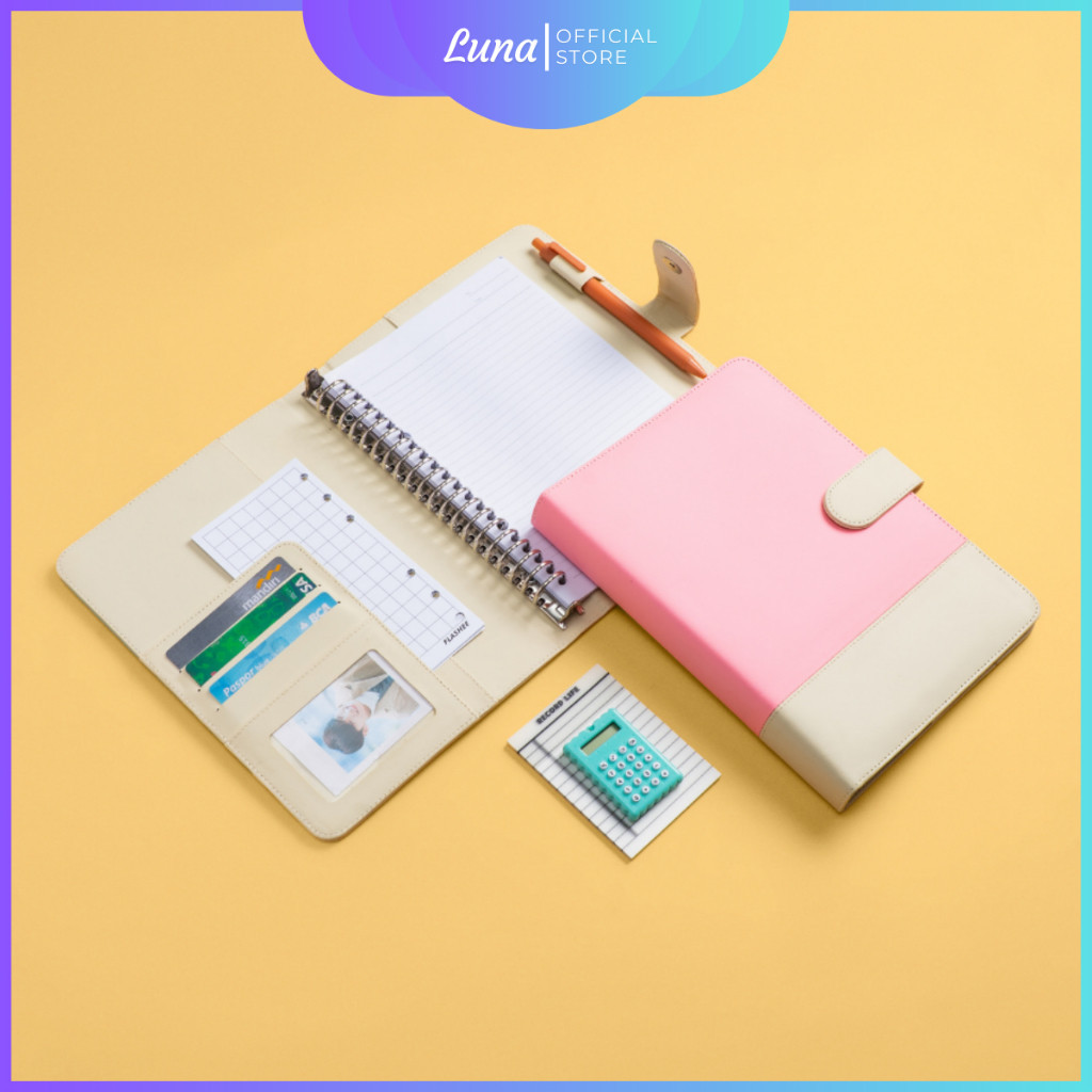 

Binder Polos Kombinasi Dua Warna Journal Agenda Polos Kombinasi Two Toned A5 20 Ring