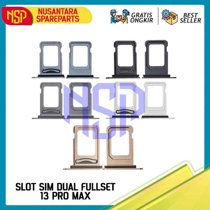 SLOT SIM TRY DUAL FULLSET FOR 13 PRO MAX ORIGINAL