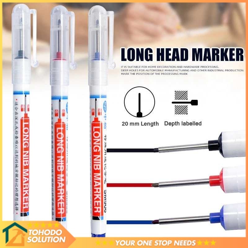 

Toddi Spidol Kepala Panjang Long Nib Head Marker Waterproof - 317