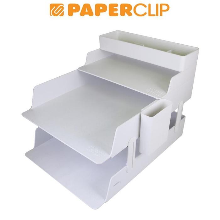 

LETTER TRAY / DESK ORGANIZER SWORLD IP4437 - ROSE PINK