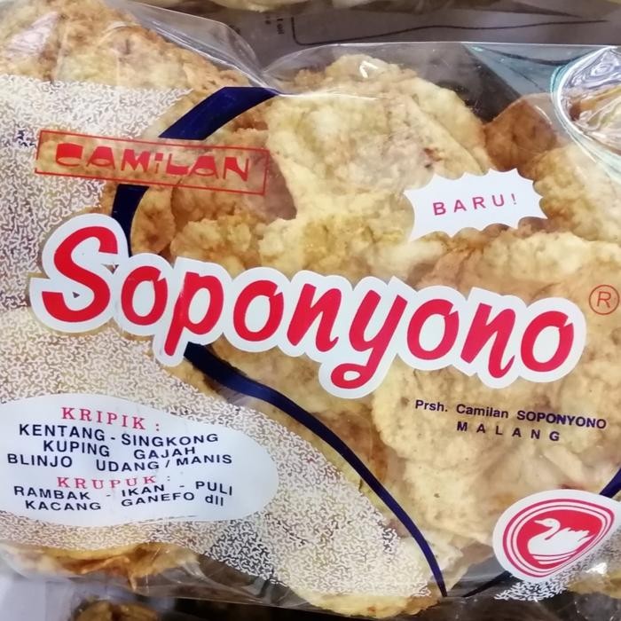 

SOPONYONO Keripik Blinjo Pedas 200gram