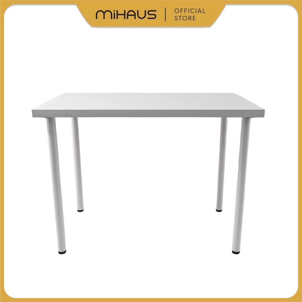 

BEST SELLING IKEA MIHAUS LINNMON+ADILS Meja kerja / meja belajar warna putih , 100 x 60 cm
