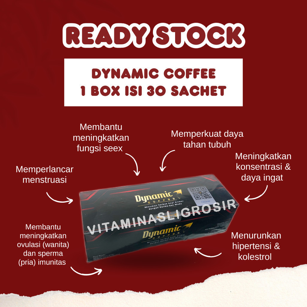 

READY KOPI DYNAMIC 30 sachet | DYNAMIC coffee | kopi dinamik ORIGINAL