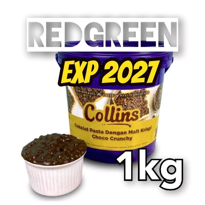 

JATENG SEMARANG Redgreen Collins Choco Crunchy 1kg Camilan Chocolate Coklat Food Cokelat Snack Cemilan