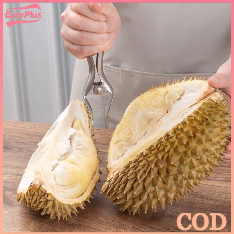 Alat Kupas Durian Anti Karat Tang Pembuka Durian Stainless Steel Tang Pembuka Durian Tahan Lama Easy