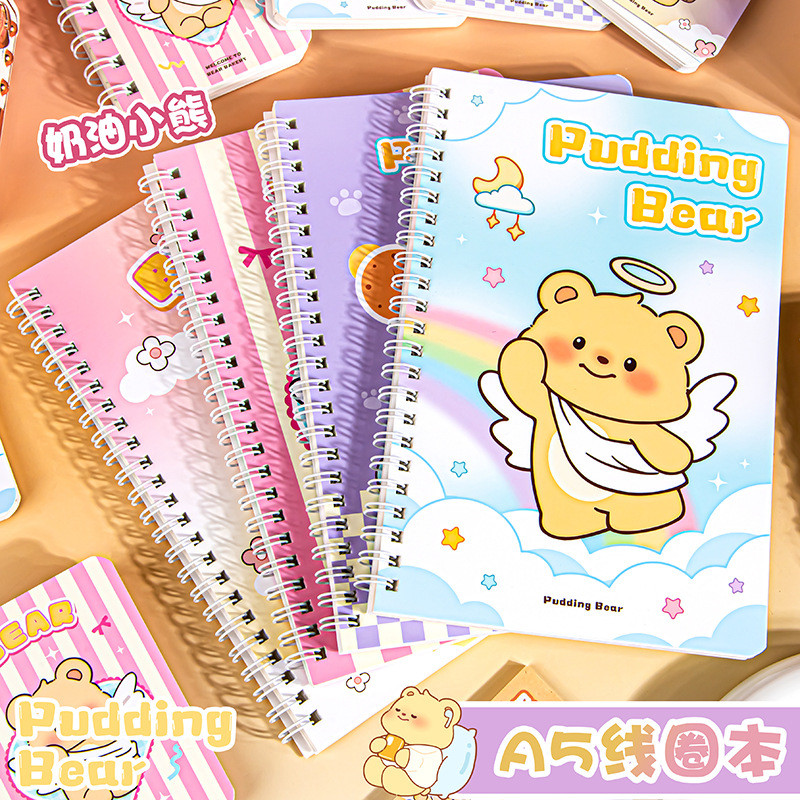 

BUKU DIARY A5 / BUKU LABUBU TULIS RING MOTIF A5 / BUKU CATATAN UKURAN A5 TERMURAH