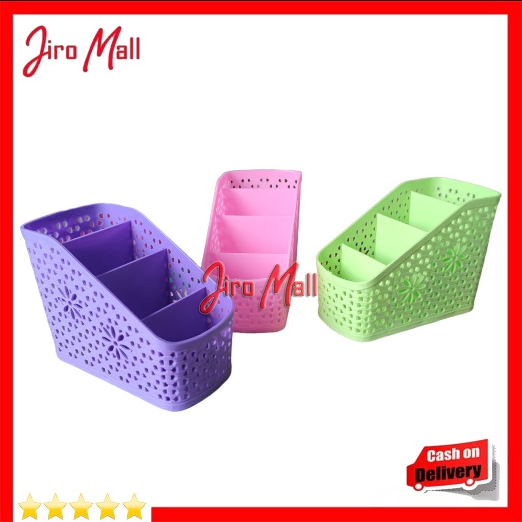 

Tempat Perlengkapan / Tempat Pensil 4 Sekat / Tempat ATK / Tempat Serbaguna / Kotak Pensil By Fanshop86