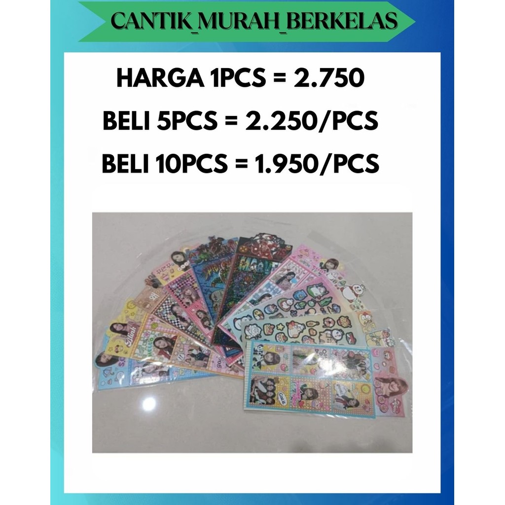 

CMB STICKER STIKER 2D BLINK BLING MARVEL BLACKPINK MIXUE AVENGERS SPIDERMAN JENNIE ROSE LISA JISOO