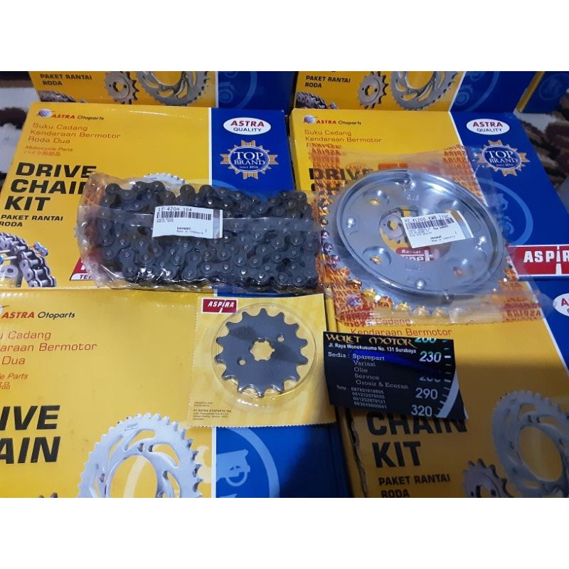 GEARSET REVO ABSOLUTE/BLADE KWW ASPIRA